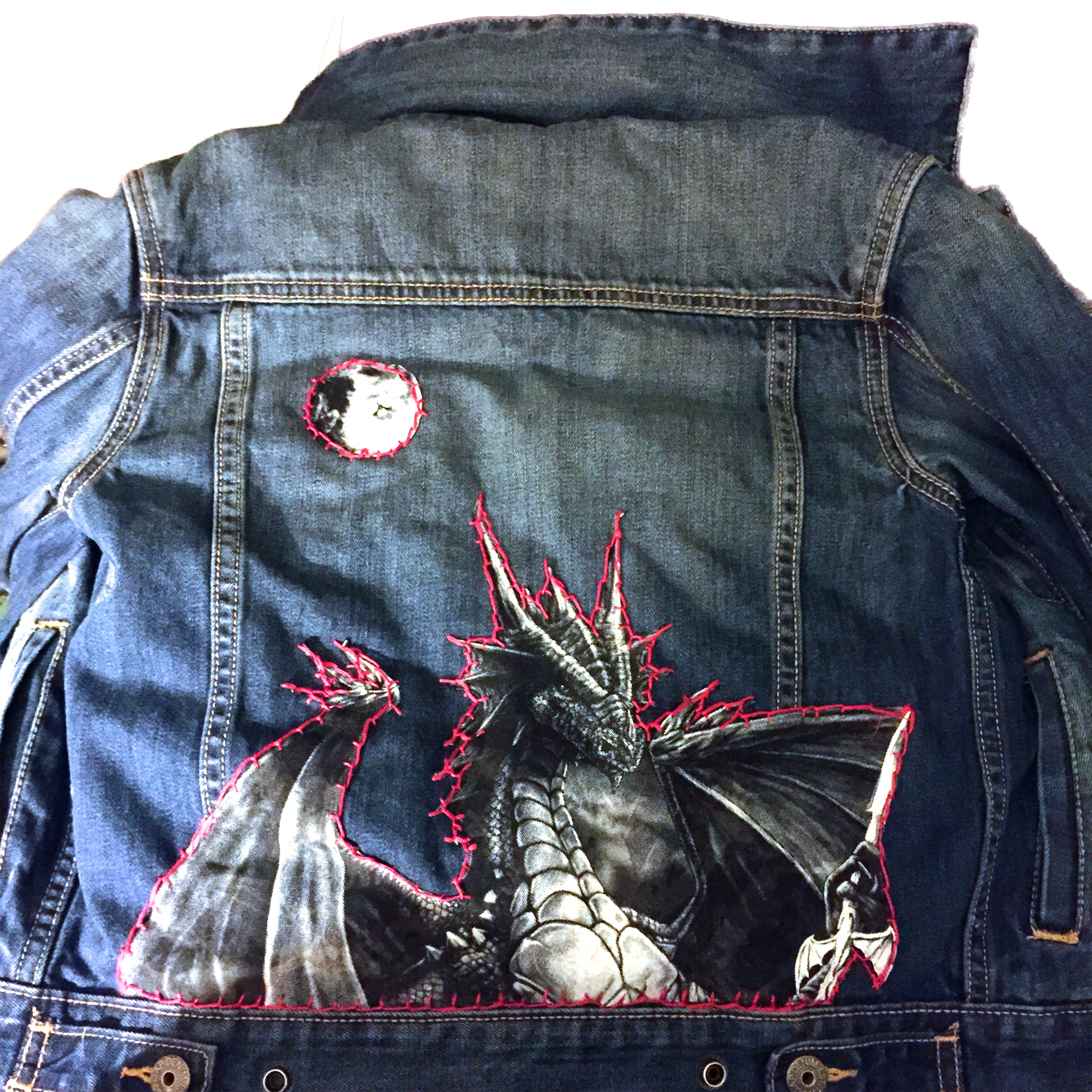SICK OF IT ALL PAINT DRAGON JACKET