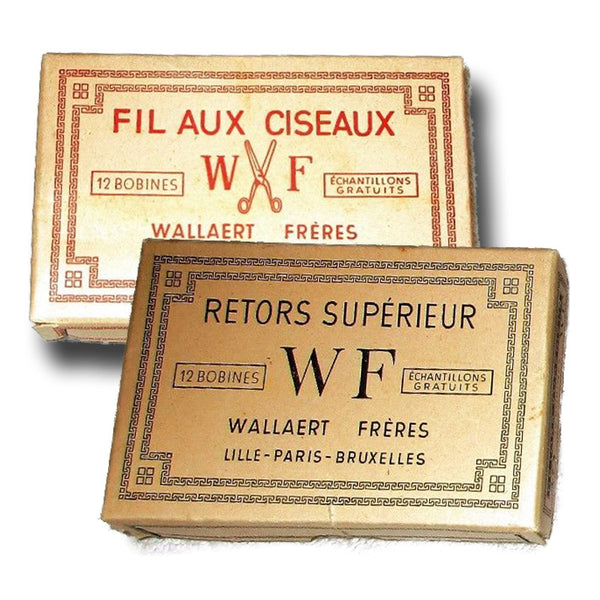 Box of Antique French Thread