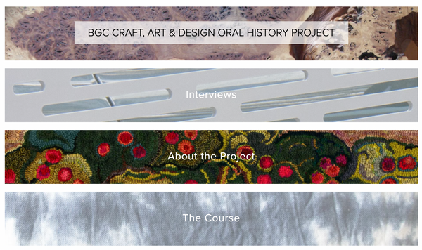 BGC Craft, Art & Design Oral History Project