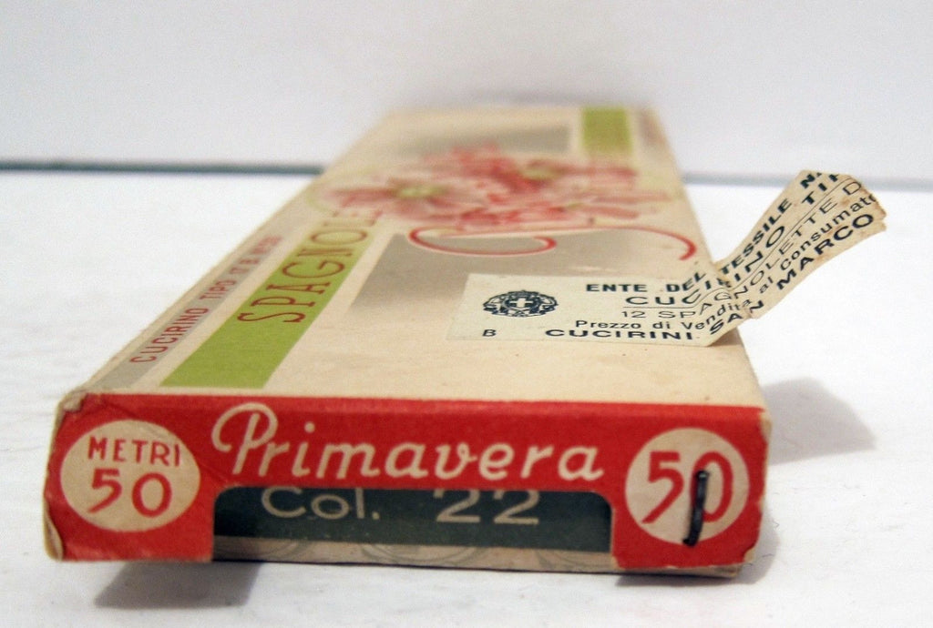 Box of Vintage Italian Thread